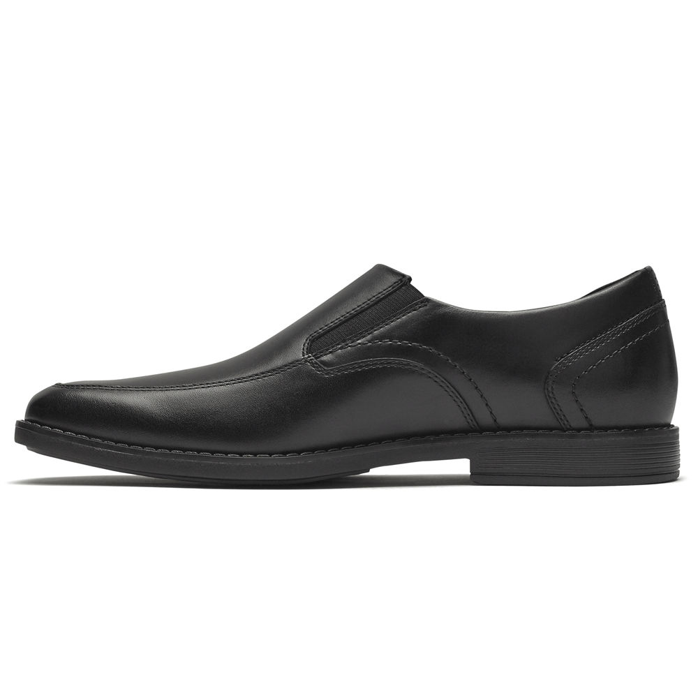 Rockport Mens Slayter Bike Shoe - Slip-On Black - SBR491328